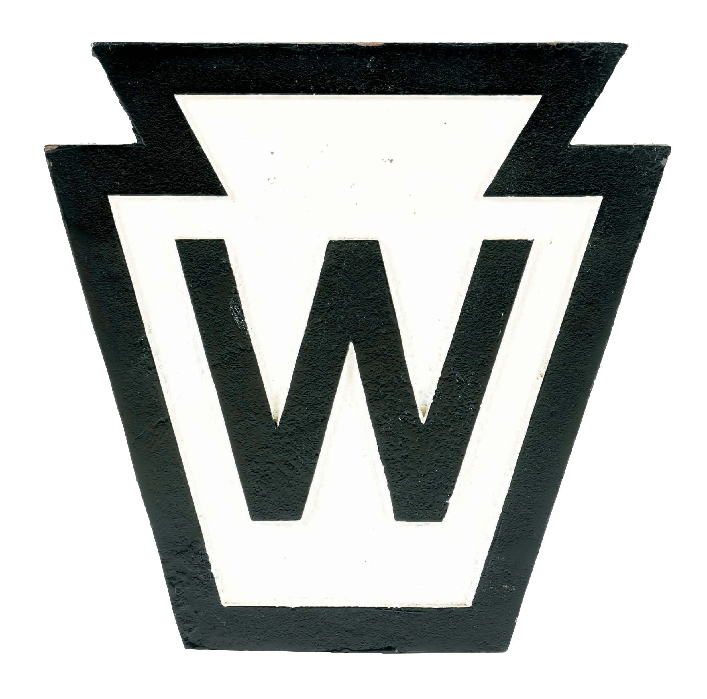 HO Scale - PRR Whistle Sign - 2 Pack