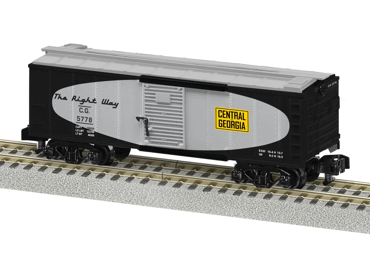 Lionel 2219101 S Scale Central of Georgia Boxcar #5778 - A/F