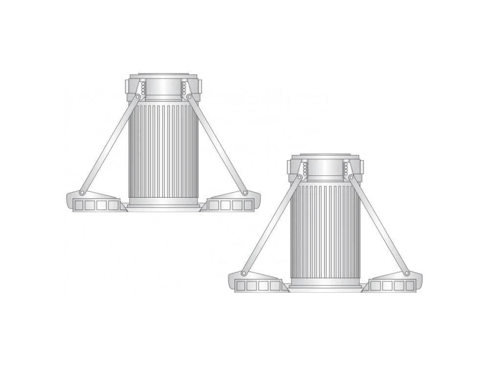 Micro Trains N Scale Nuclear Waste Container Load 2 Pack 499 43 818