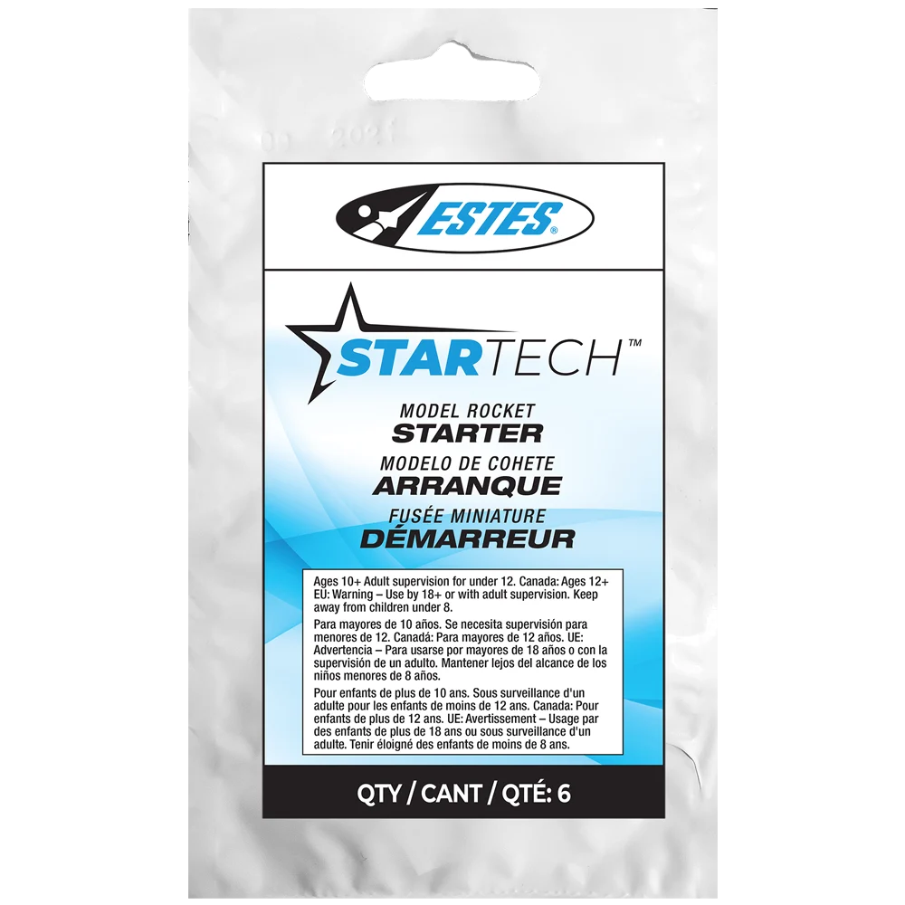 Estes Model Rocket starters/6pk