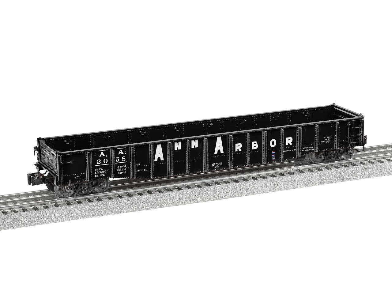 Lionel 2326602 Scale Ann Arbor PS-5 52' Mill Gondola #2058 - O
