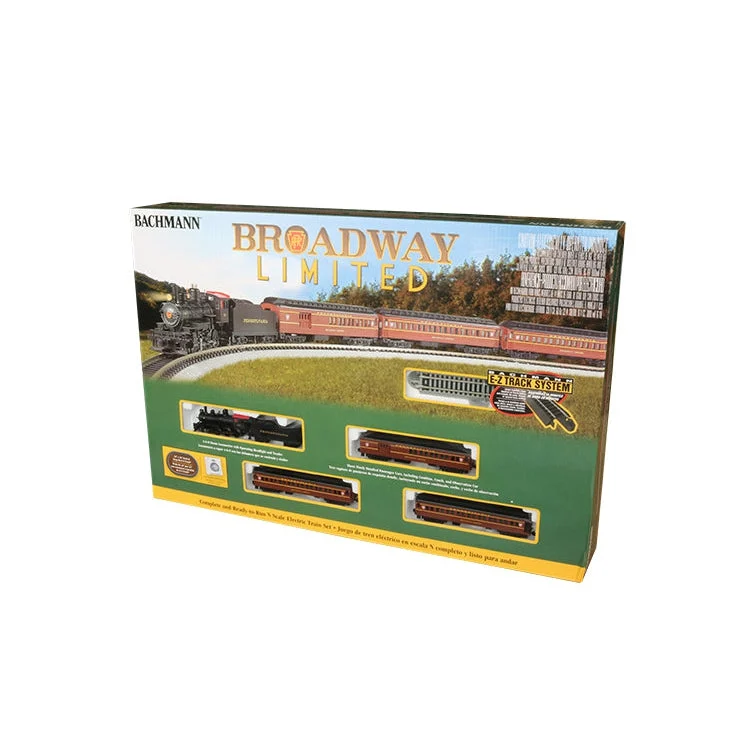 Bachmann N Scale PRR Broadway Limited Steam Psg. Set/4-6-0 - BAC24026