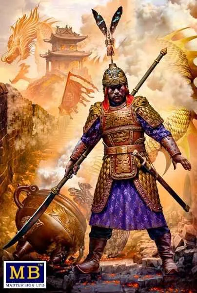 1/24 Master Box - Zhu Yuanzhabg Emperor China's Ming Dynasty 24059