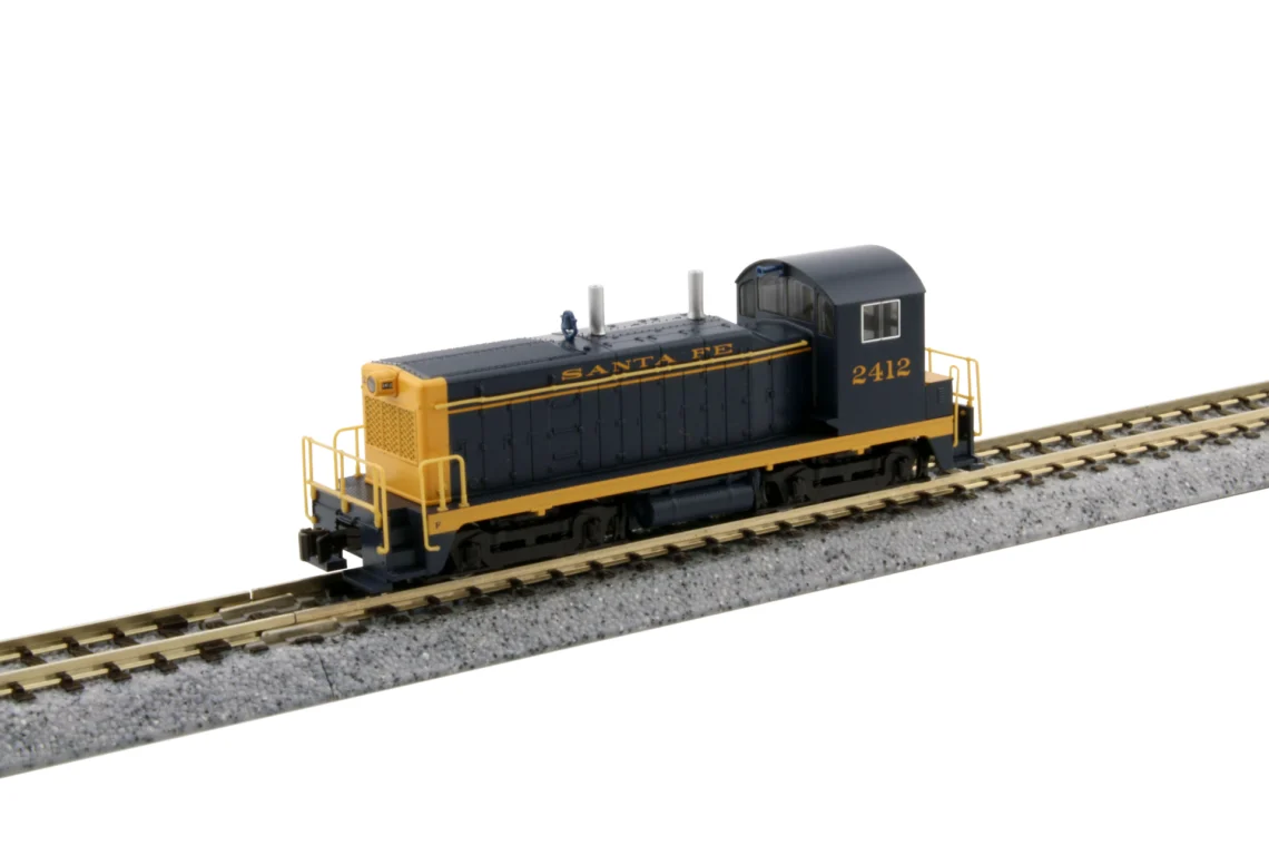 Kato N Scale Santa Fe NW2 ATSF #2412 - DCC - KAT1764375DCC