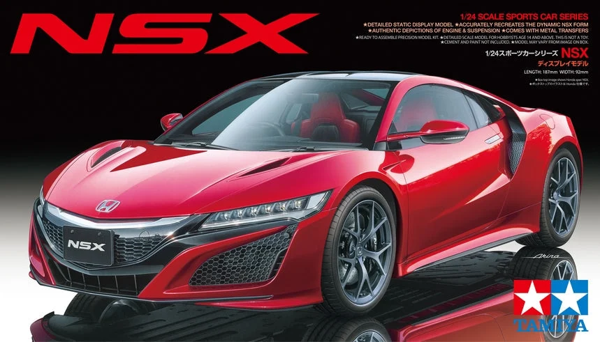 Tamiya 1/24 Honda Nsx - 24344