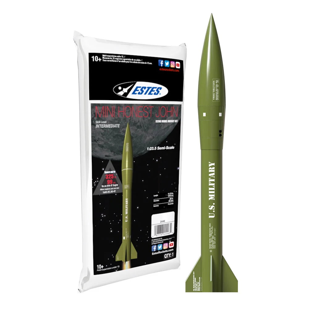 Estes Mini Honest John Rocket sk1