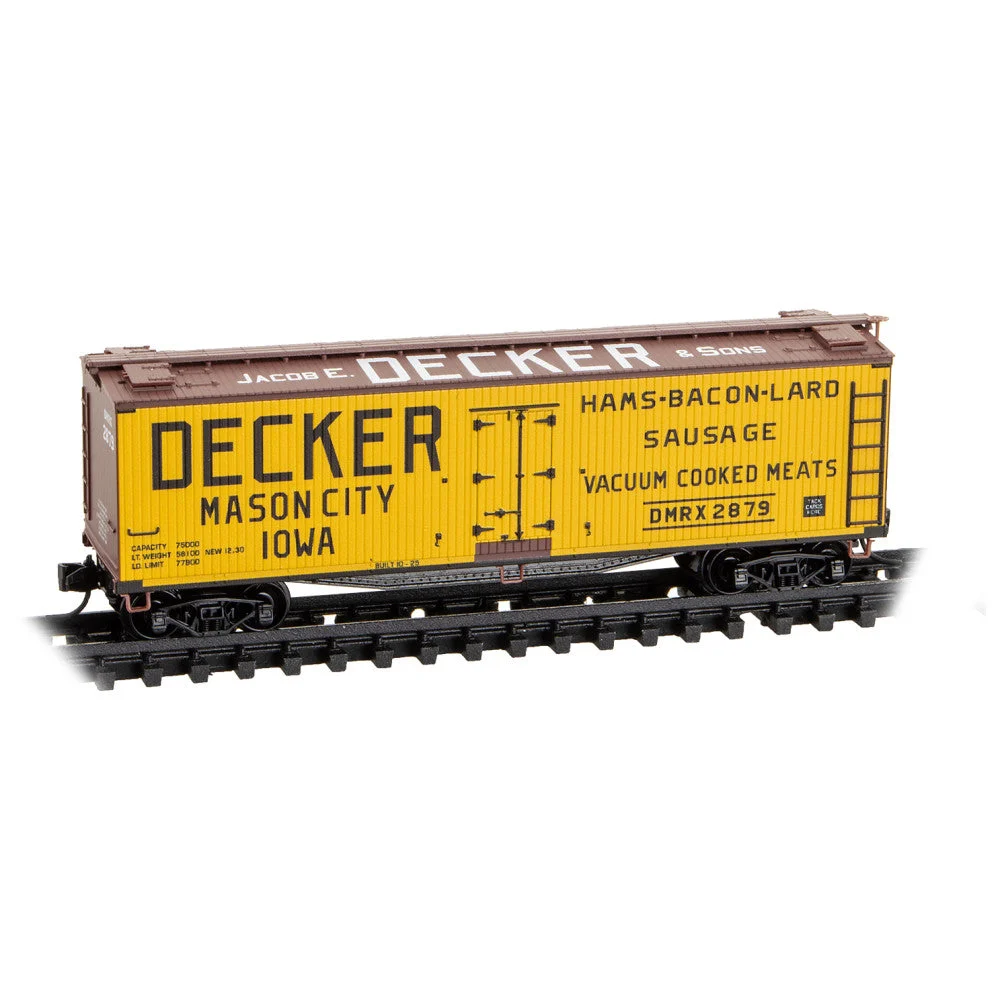 Micro Trains N Scale Jacob E Decker & Sons 40' Double-Sheathed Wood Reefer