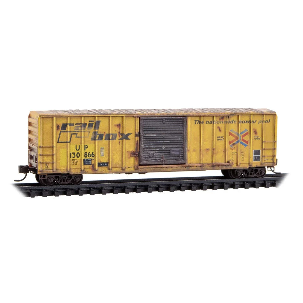Micro Trains N Scale Railbox Repatched #2 - Union Pacific ex-Railbox Rd# 130866