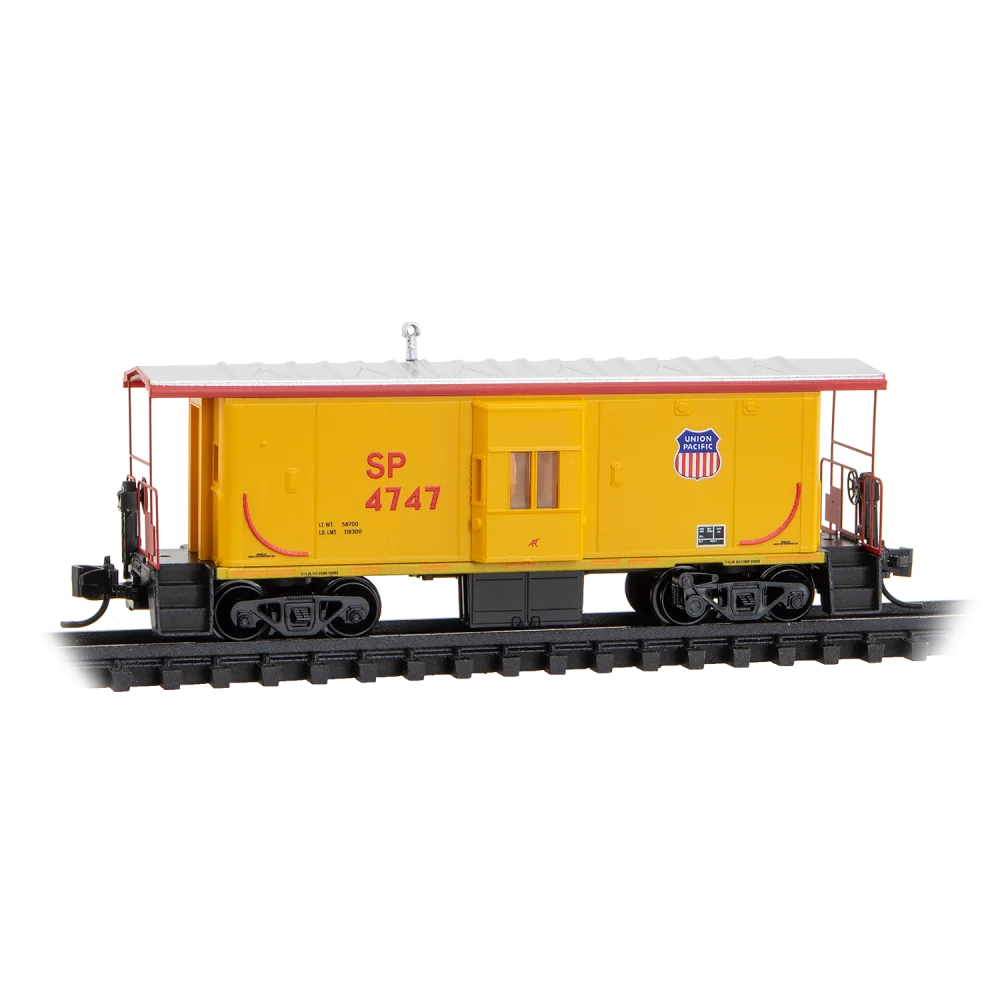 Micro Trains Line N Scale Union Pacific Ex Southern Pacific 31' Bay Window Caboose SP #4747