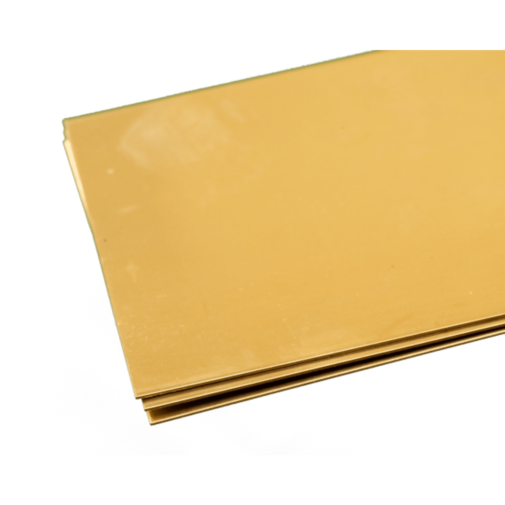 Brass Sheet: 0.032" Thick x 4" Wide x 10" Long (3 Pieces) - K&S