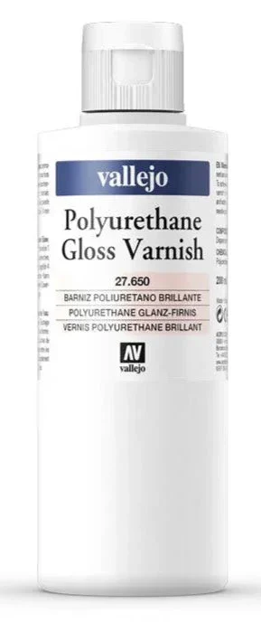 27.650 Vallejo Polyurethane Gloss Varnish 200ml