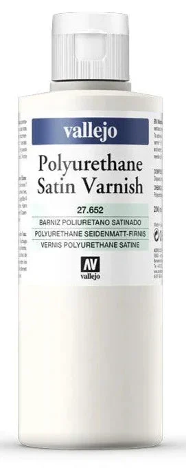 27.652 Vallejo Polyurethane Satin Varnish 200ml