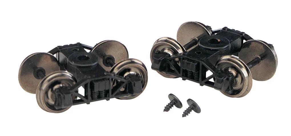 Bachmann On30 Scale Arch Bar Freight Trucks 29901 - Bachmann Trains