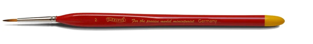 Alpha Abrasives 2 Size Red Sable Paint Brush - BR2