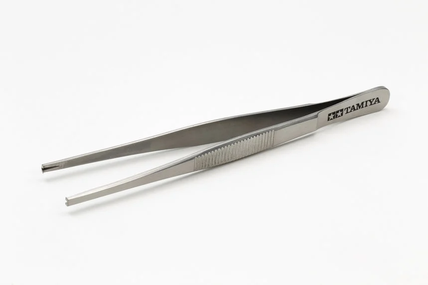 Tamiya Hg Tweezers (Grip Type Tip) - 74155