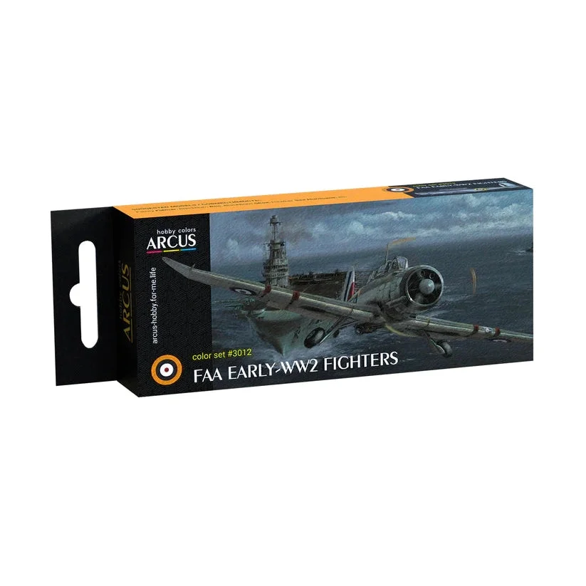 Arcus Hobby Colors FAA Early-WW2 Fighters Paint Set