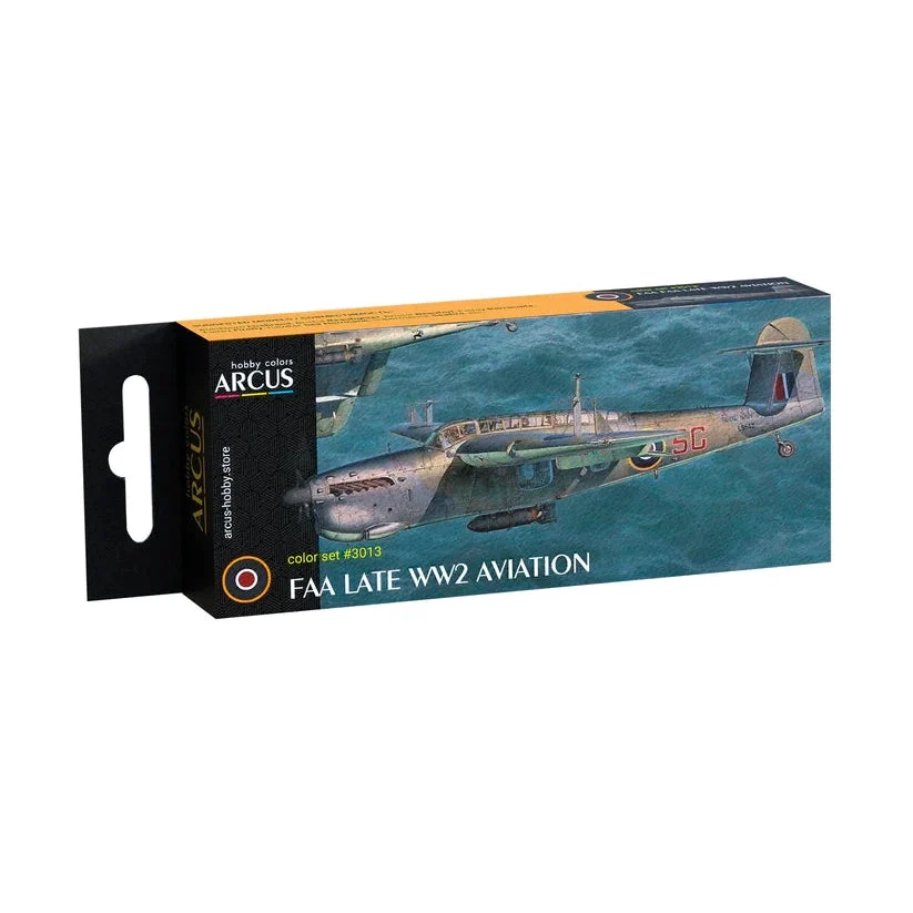 Arcus Hobby Colors FAA Late WW2 Aviation Paint Set