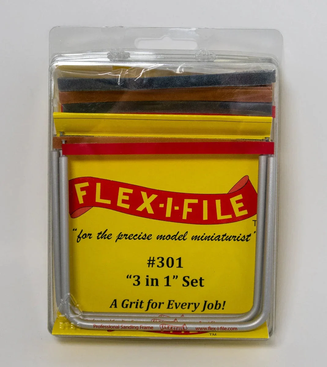 Alpha Abrasives Set of 3 in 1 Flex-I-File - #0301
