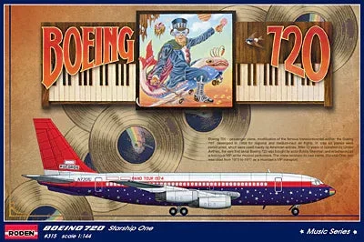 1/144 Roden Boeing 720 Starship One - 315