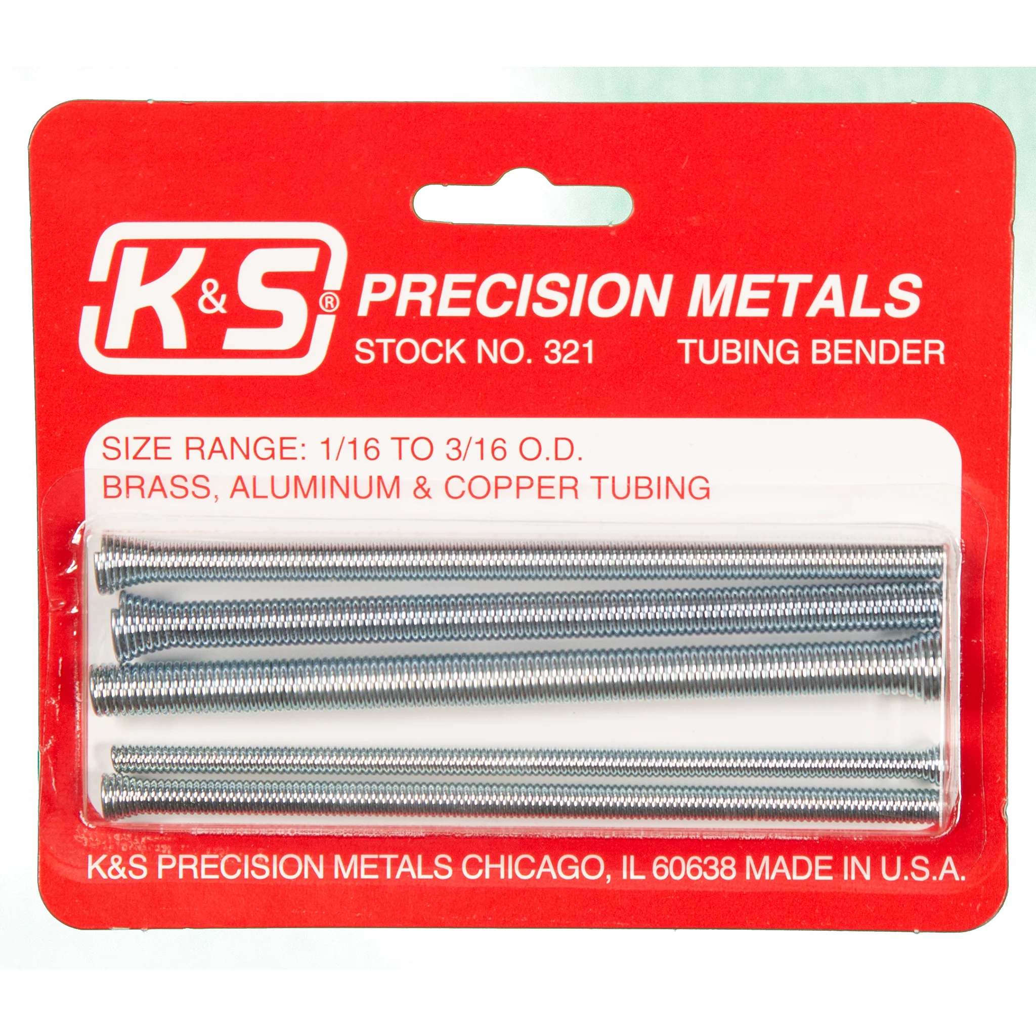 Metal Tube Bender (5 Pieces) - K&S