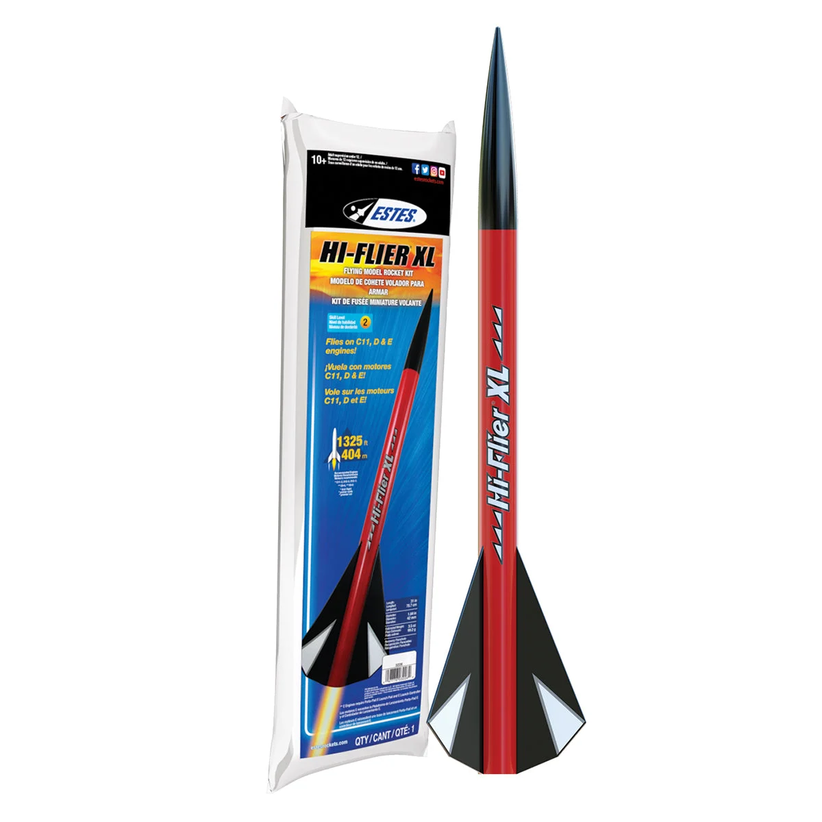 Estes Hi-Flier XL Rocket sk2