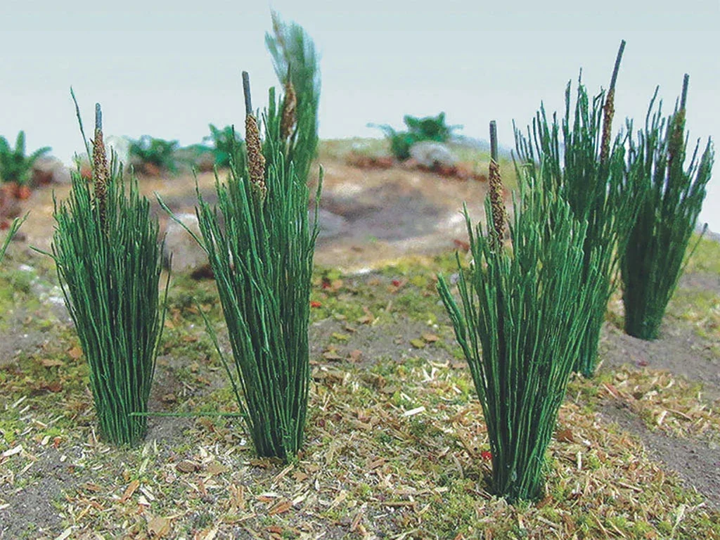 Bachmann Cattails - 3/4" Tall (24/pk) 32505