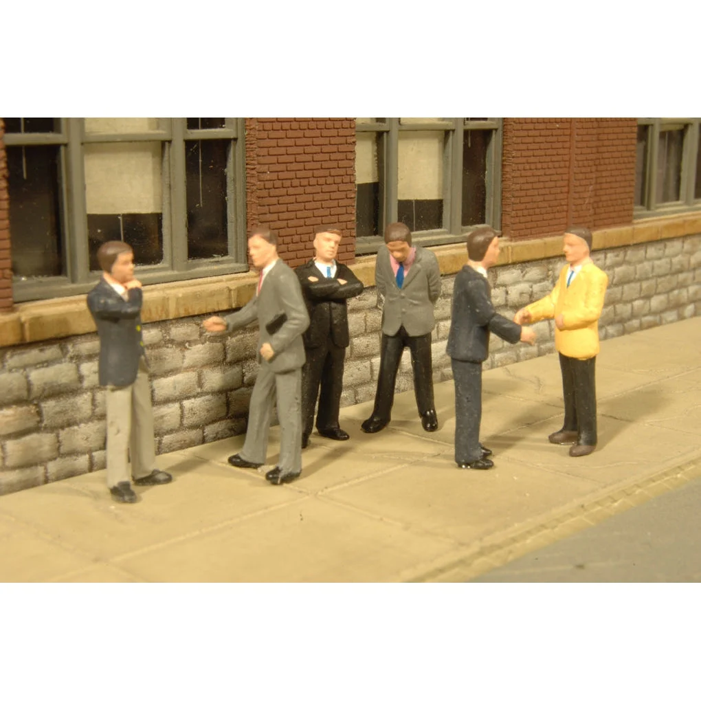 Bachmann HO Scale Businessmen/6pc - BAC33112