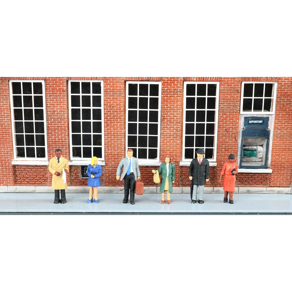 Bachmann HO Scale Standing Office Workers/6pc - BAC33120