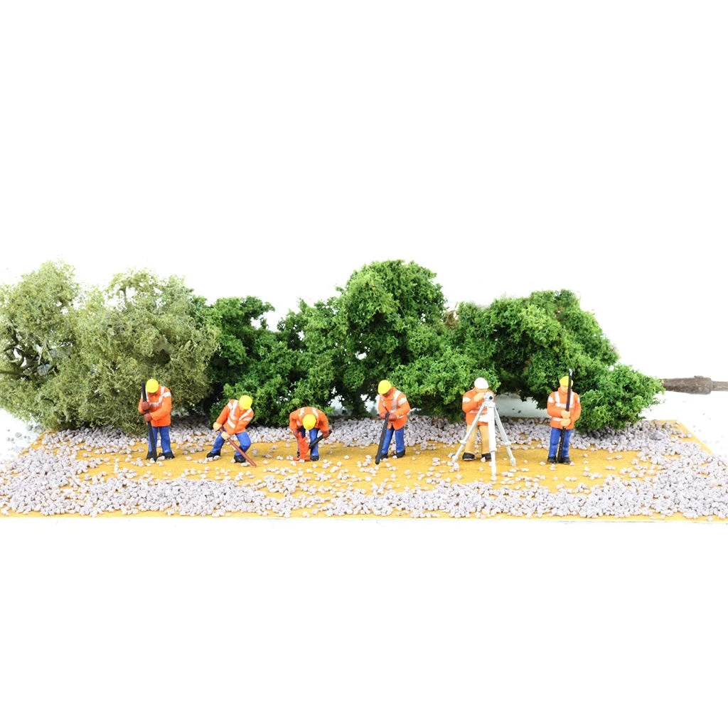 Bachmann HO Scale Highway Maintenance Crew/6pc - BAC33121