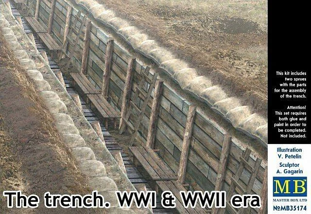 1/35 Master Box The Trench WWI & WWII Era 35174 - Master Box LTD