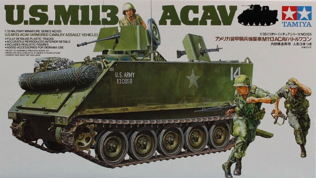 Tamiya 1/35 U.S. M113 Acav Kit - 35135