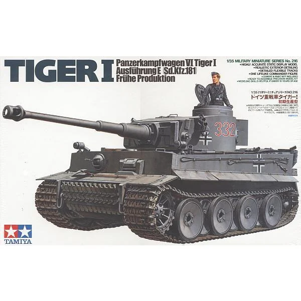Tamiya 1/35 Ger. Tiger I Early Production - 35216