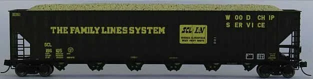 Trainworx N Scale SCL / L&N Woodchip Car #3 (196062)