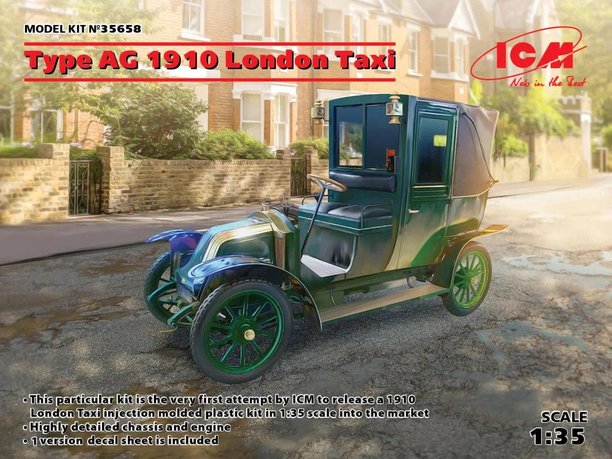 1/35 ICM Type AG 1910 London Taxi 35658