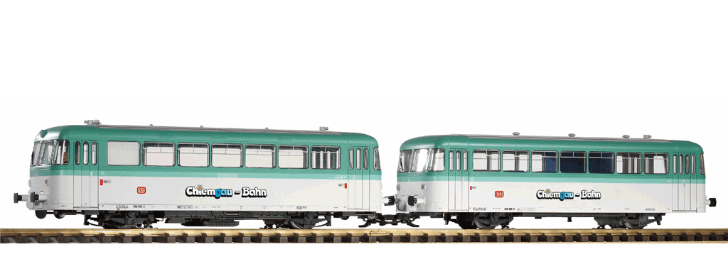 Piko 37309 DB IV Railbus w/Trailer & Sound (G-Scale)