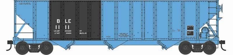 N Bowser 100T Hoppers B&LE Blue with Black Panel #1493