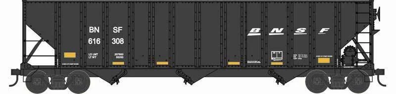 N Bowser 100T Hoppers BNSF #616380