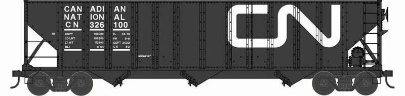 N Bowser 100T Hoppers Canadian National Black #326134