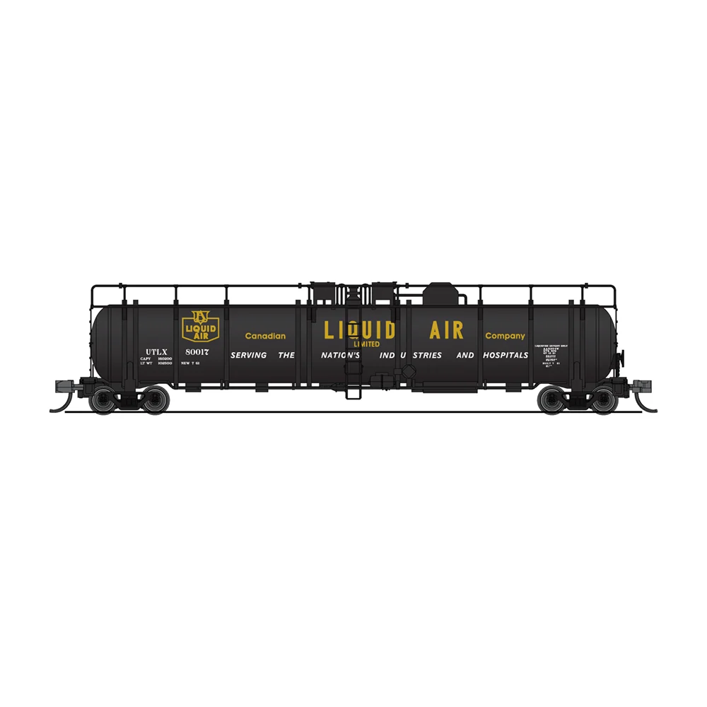 Broadway Limited N Cryogenic Tank Car Canadian Air Liquid 2pk