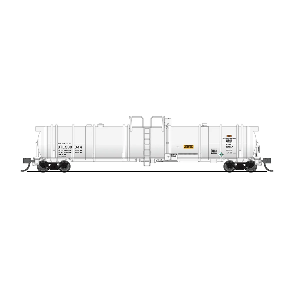 Broadway Limited N Cryogenic Tank Car UTLX 2pk