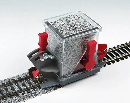 HO Bachmann Ballast Spreader with Shutoff and Height Adjustment 39016 - Bachmann Trains