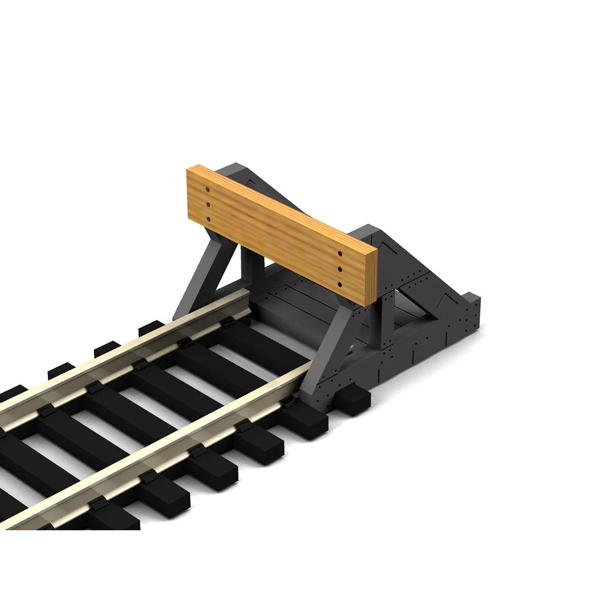 Bachmann HO Scale Bumper Stop/2pk - BAC39116