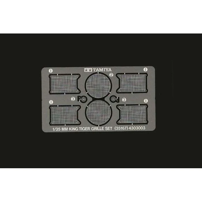 Tamiya 1/35 King Tiger Etched Grille - 35167