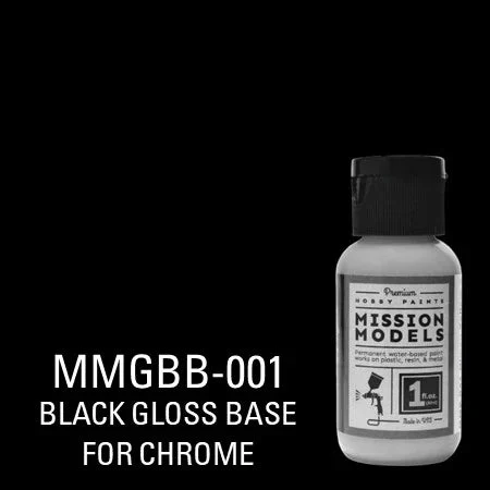 Mission Models Paint Gloss Black Base 1oz