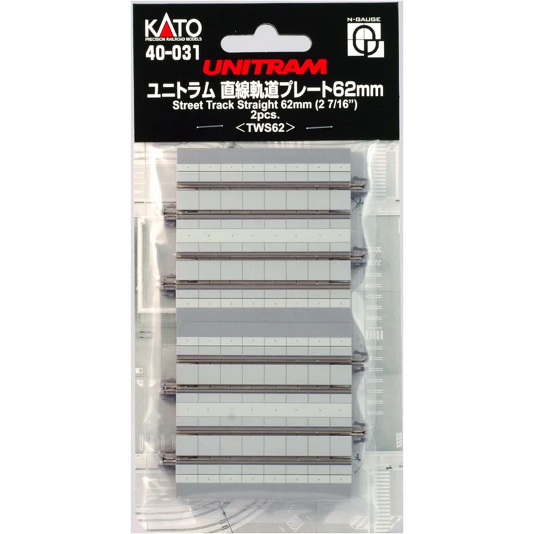 Kato N Scale Scale Unitran Street Track 90 Deg Crossing