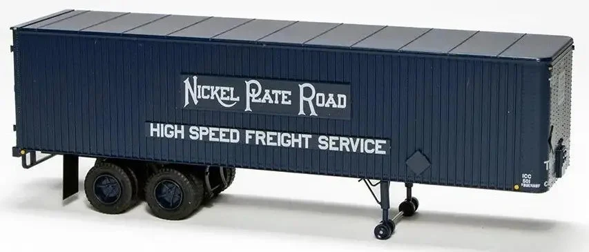 Rapido HO Nickel Plate Road 35' Fruehauf Integral-Post Volume Van 1950s #T-271