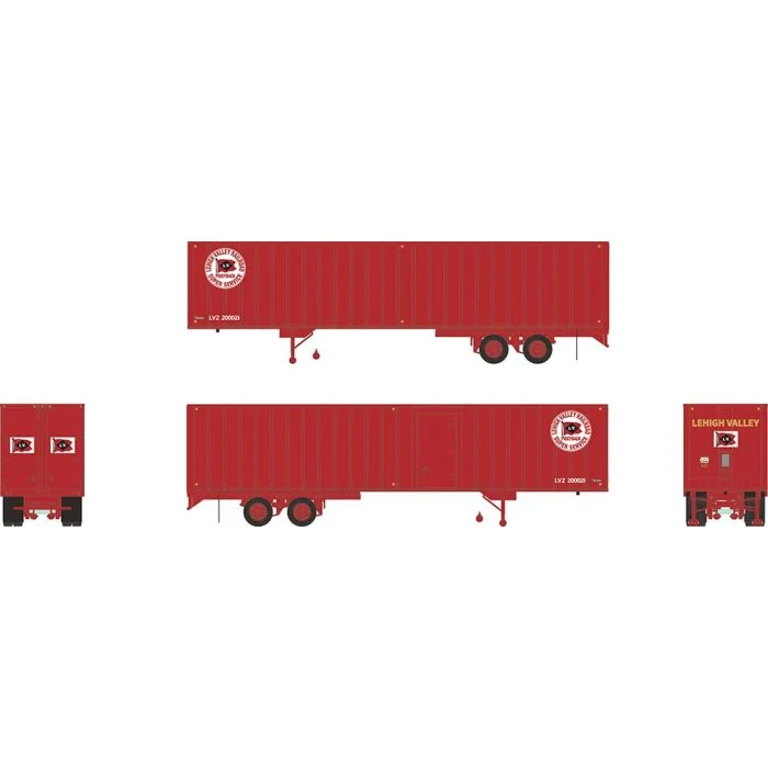 Rapido HO Lehigh Valley 40' Fruehauf Exterior-Post Volume Van #200038