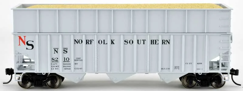 Bowser HO Scale Norfolk Southern 70 Ton Woodchip Hopper - 43439