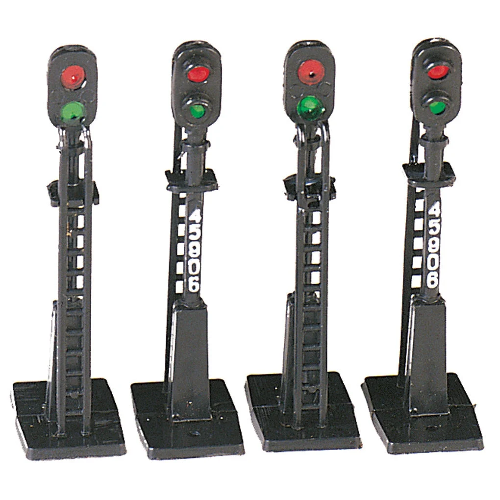 Bachmann HO Scale Block Signals/4pc - BAC42101