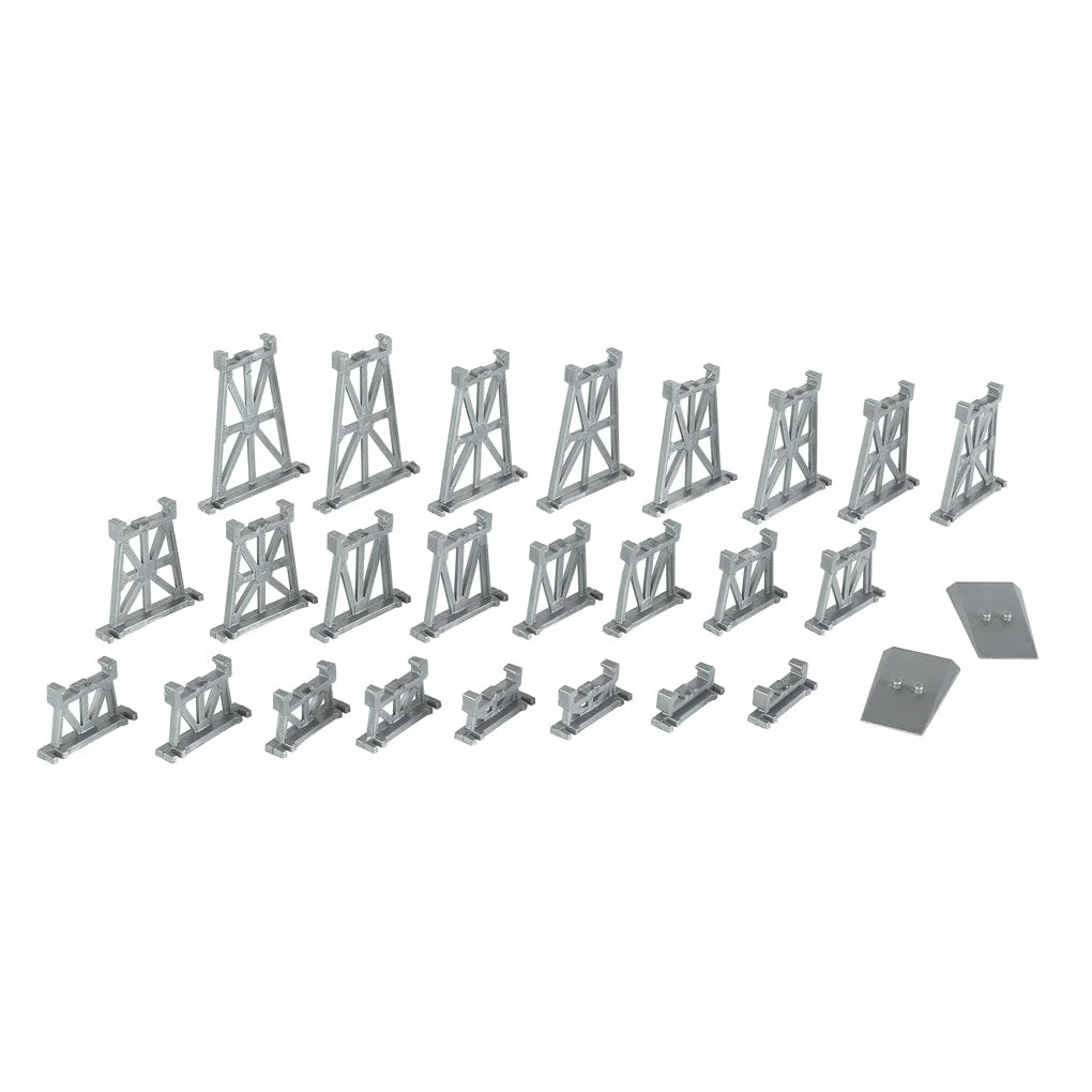 Bachmann N Scale Graduated Trestle Set/26pc - BAC42523